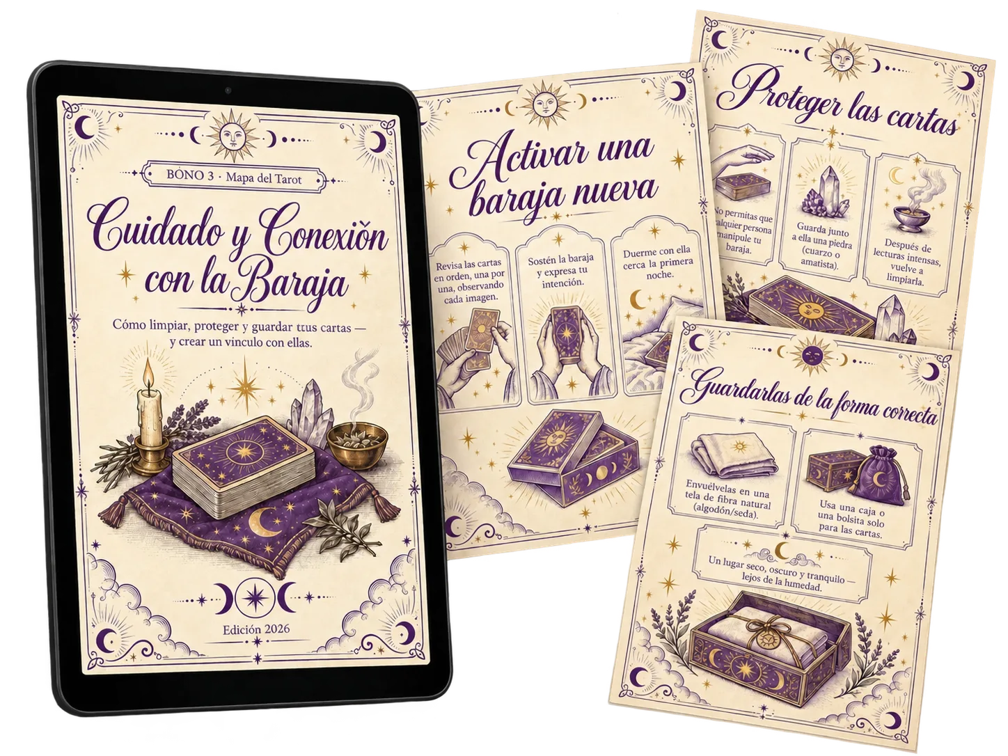 Bono 3 — Cuidado y Conexión con tu Tarot