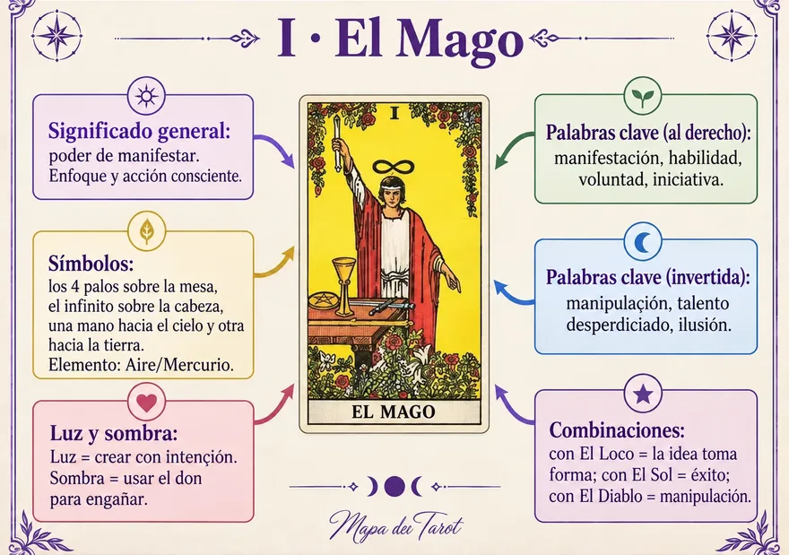 El mapa visual — El Mago